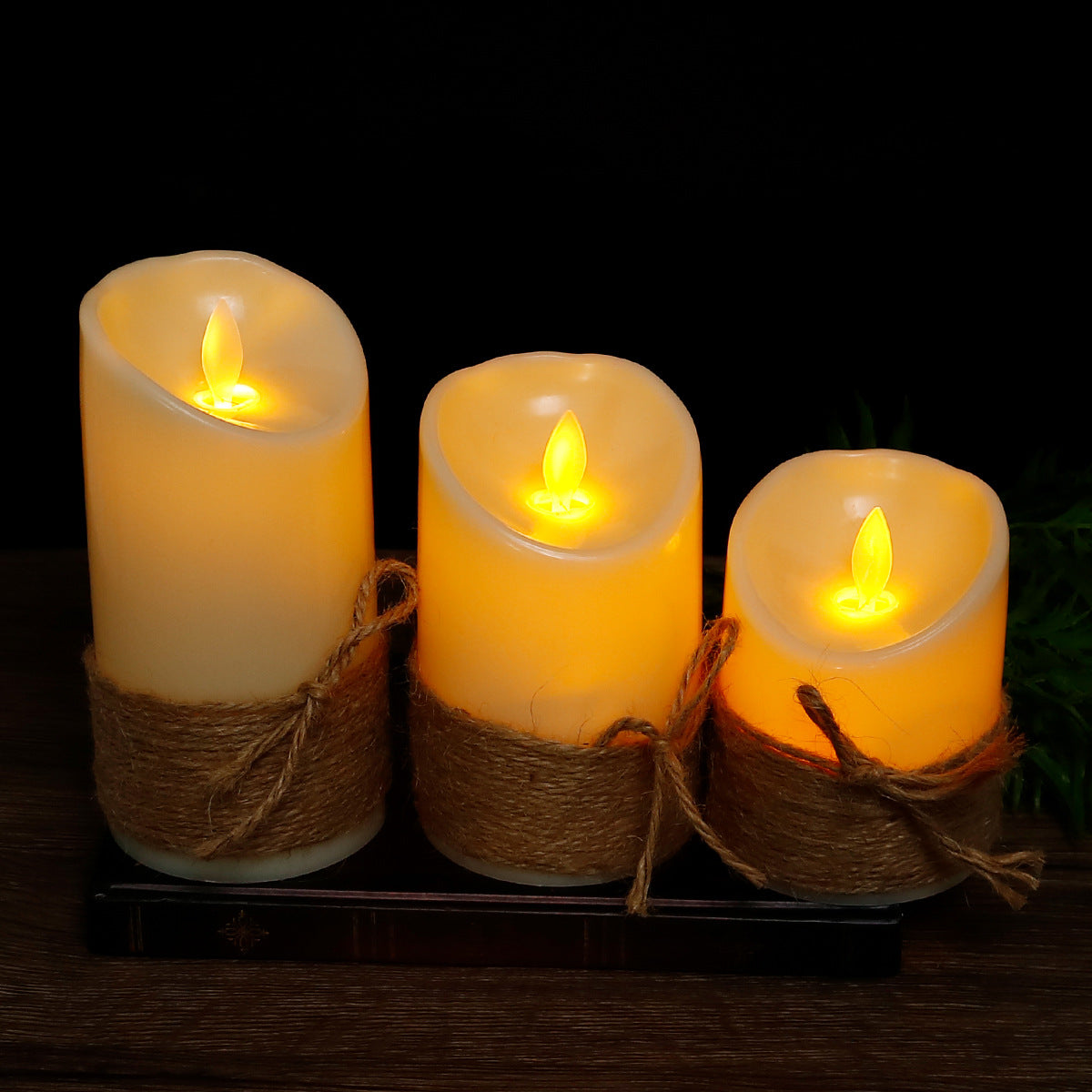 Led Candle Swing Light ABS Decorative Fake Candle