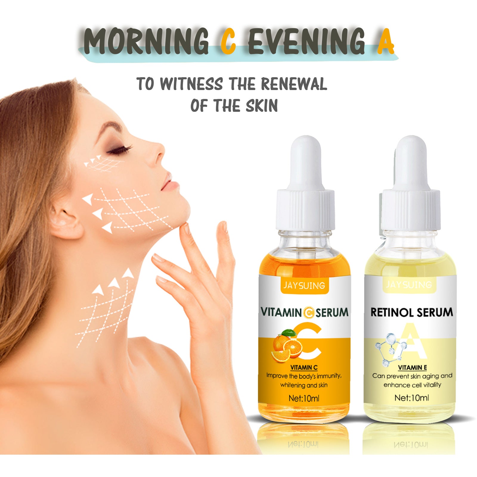 Anti-Early Aging Firming Skin Dark Yellow Moisturizing packaging