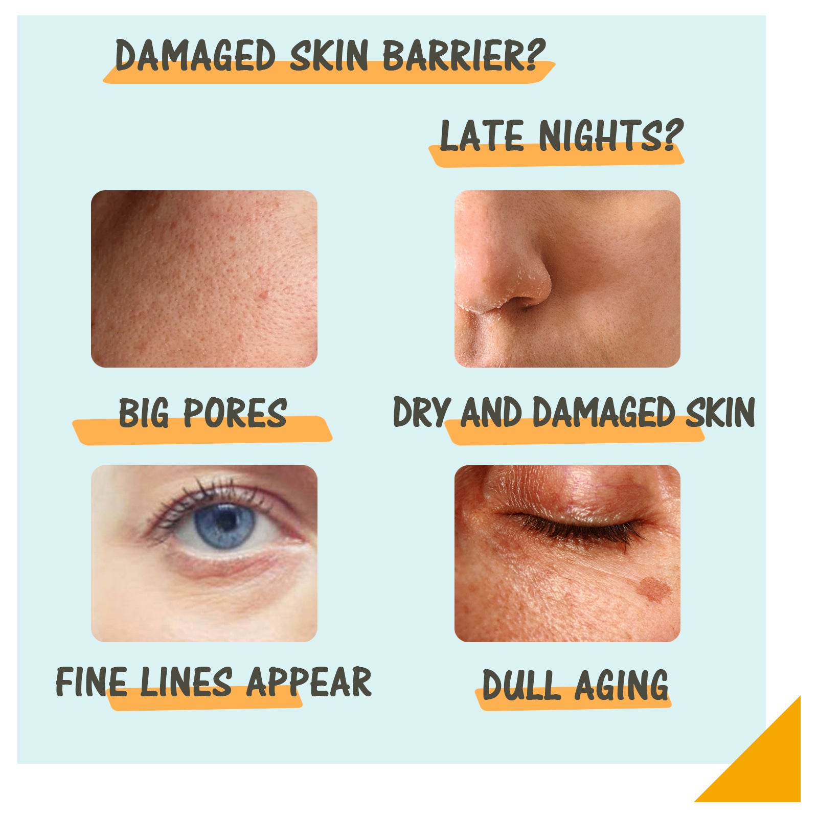 Anti-Early Aging Firming Skin Dark Yellow Moisturizing packaging