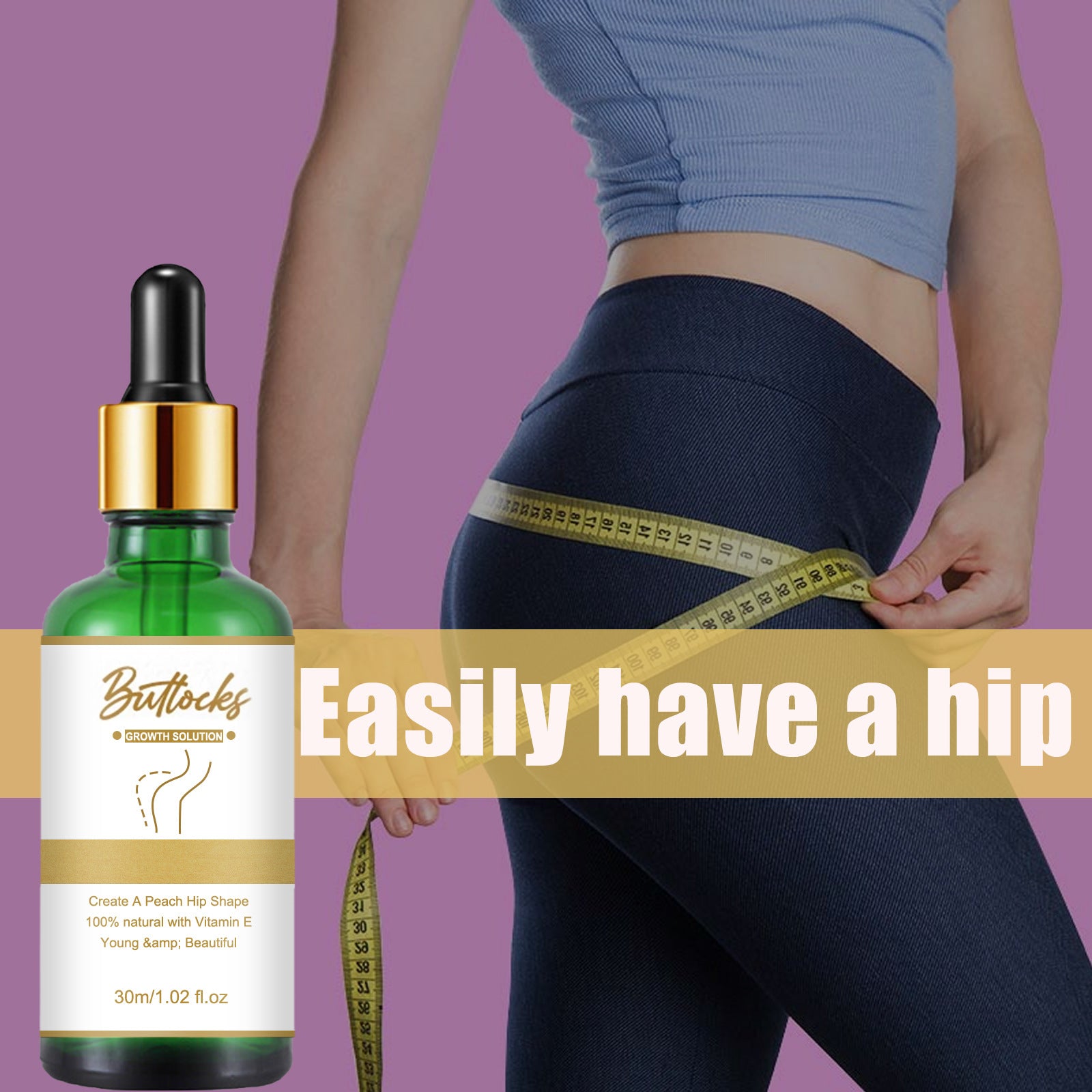 lifting buttocks to eliminate orange peel treatment