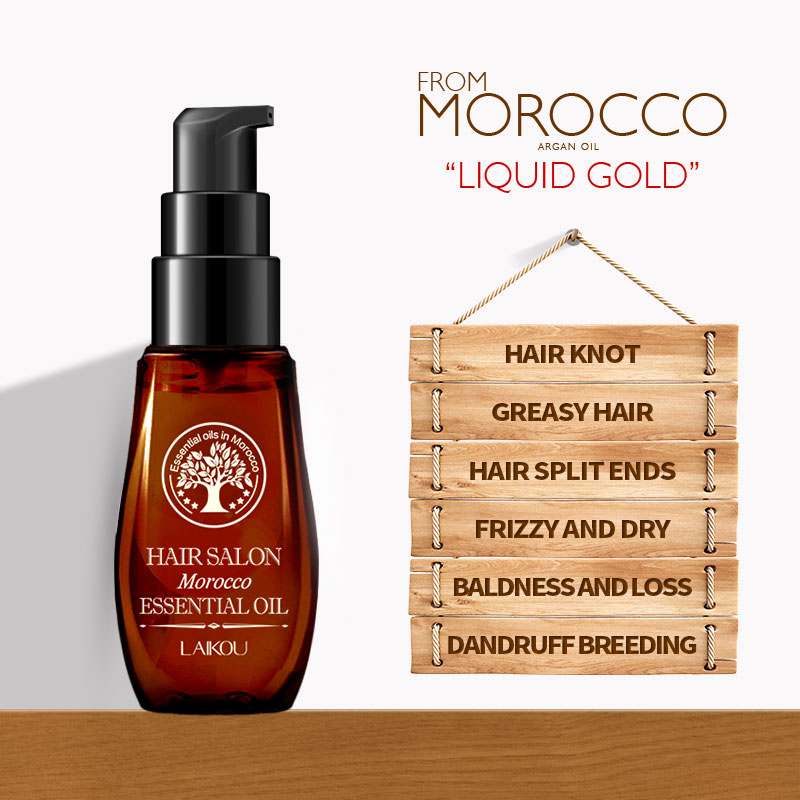 Hair Care Essential Oil Moroccan for soft smooth hair