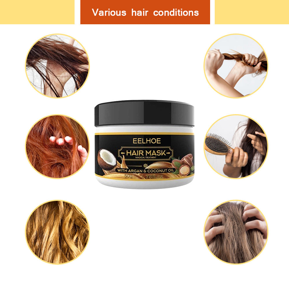 Fluffy Hair Care Essential Oil Elastin nourished hair