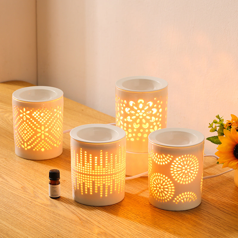 Timing Plug-in Ceramic Fragrance Lamp – Aromatherapy Warmer