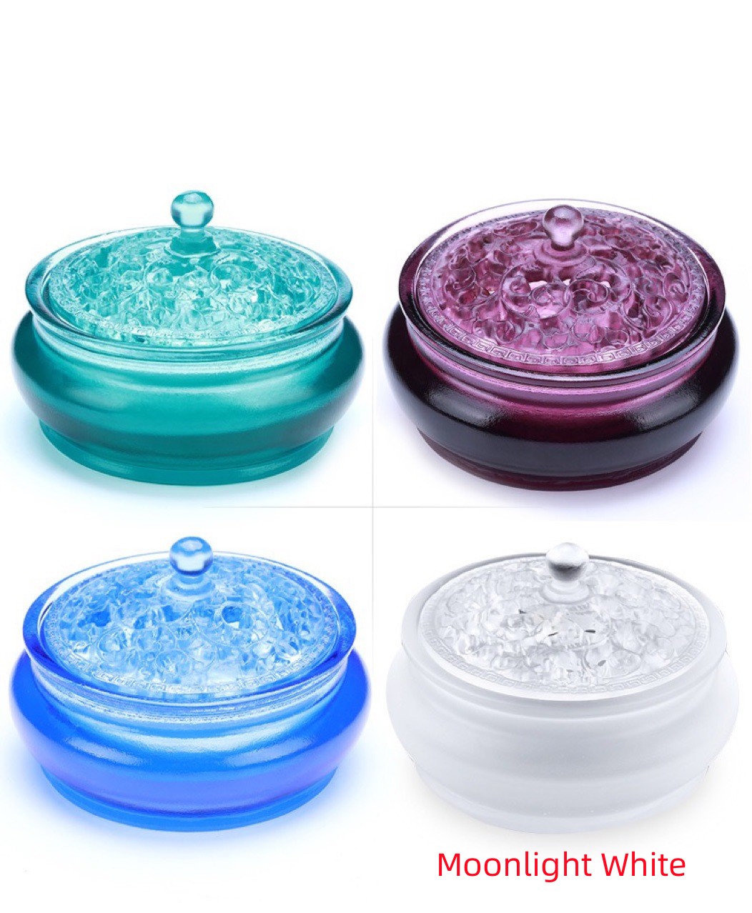 Room Home Incense Burner Zen Glass Creative Ornaments