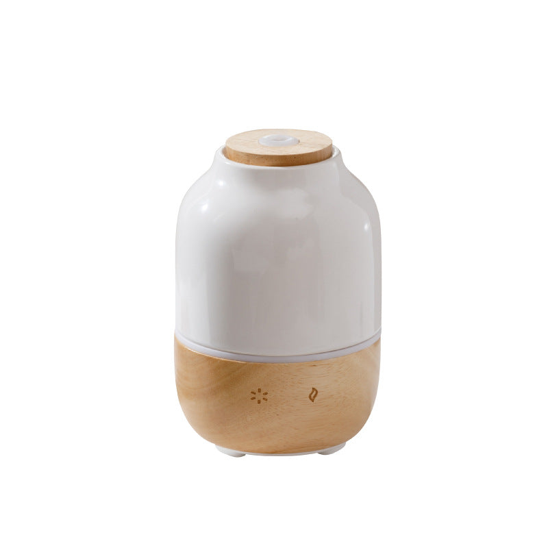Solid Wood Ceramic Aromatherapy Humidifier