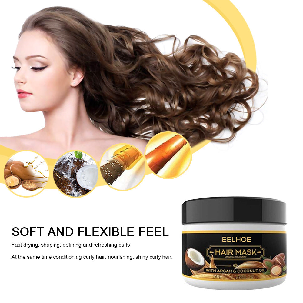 Fluffy Hair Care Essential Oil Elastin nourished hair