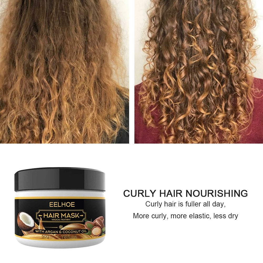 Fluffy Hair Care Essential Oil Elastin nourished hair