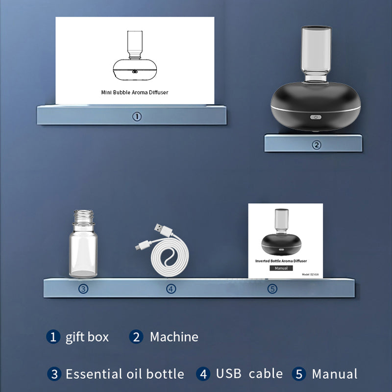 Cool Automatic USB Car Essential Oil Diffuser packaging
