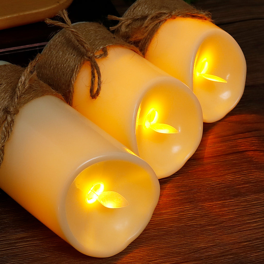 Led Candle Swing Light ABS Decorative Fake Candle