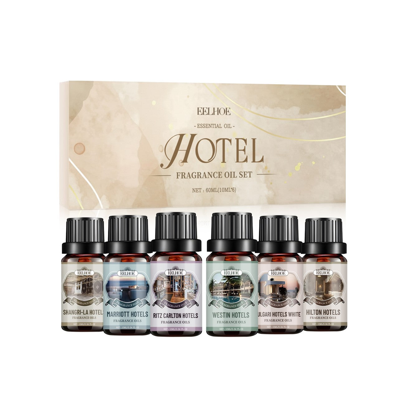 Hotel Fragrance Oil Set