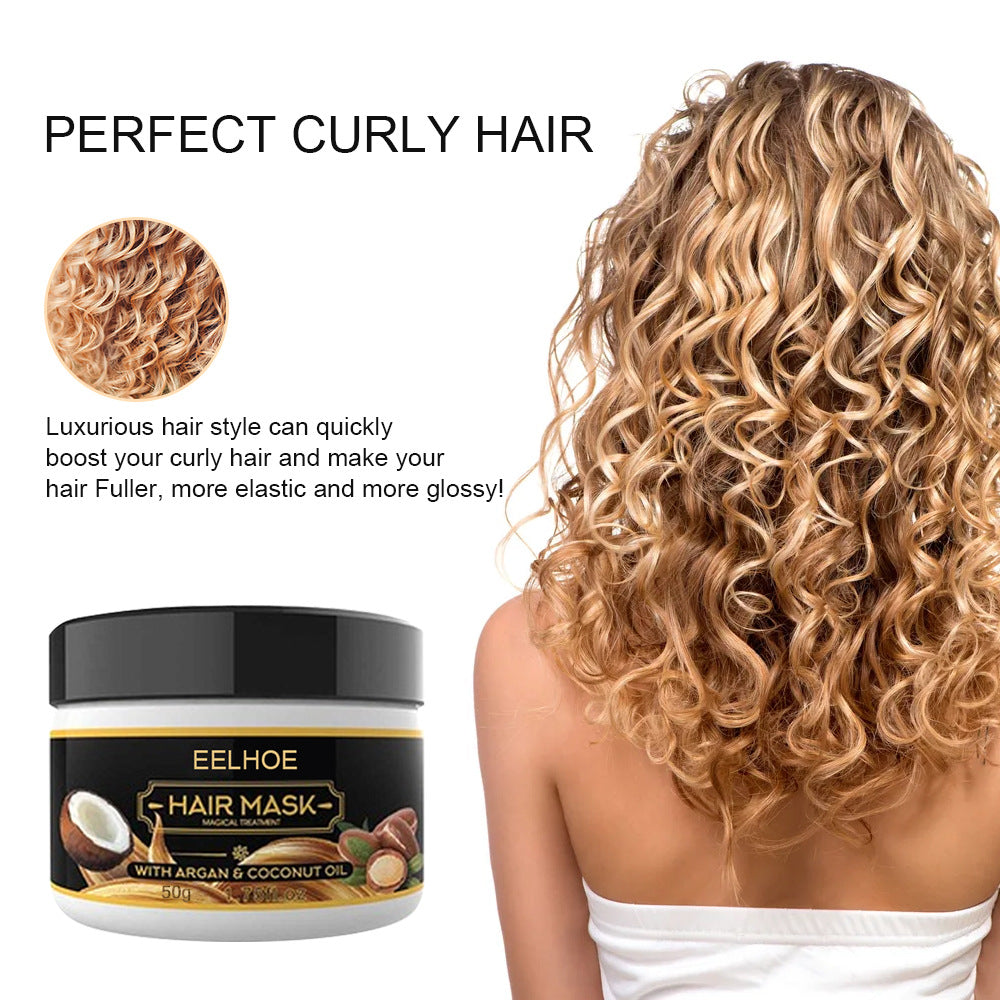 Fluffy Hair Care Essential Oil Elastin nourished hair